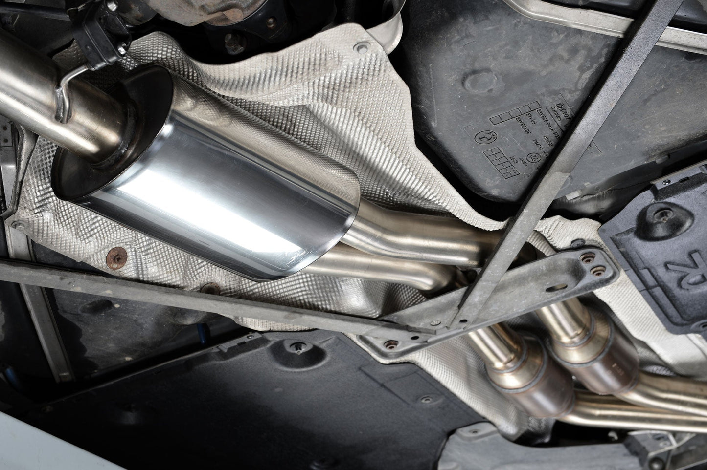MillTek BMW E82 E88 Sport Secondary Cat-back Exhaust 1 Series 135i MLPerformance UK