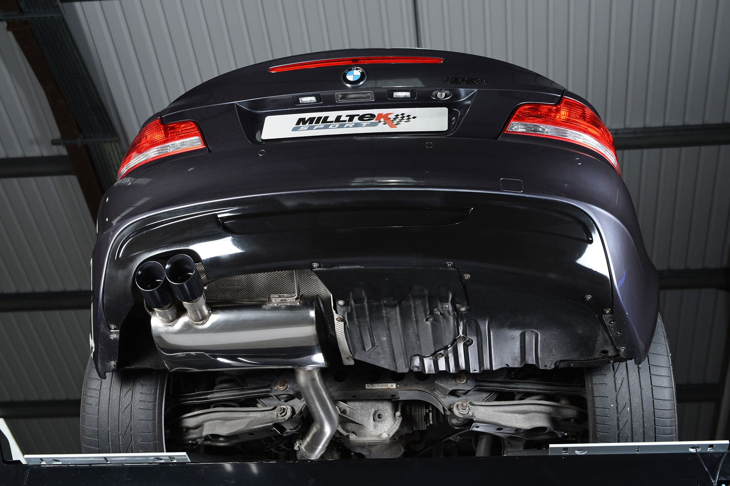 MillTek BMW E82 E88 Sport Secondary Cat-back Exhaust 1 Series 135i MLPerformance UK