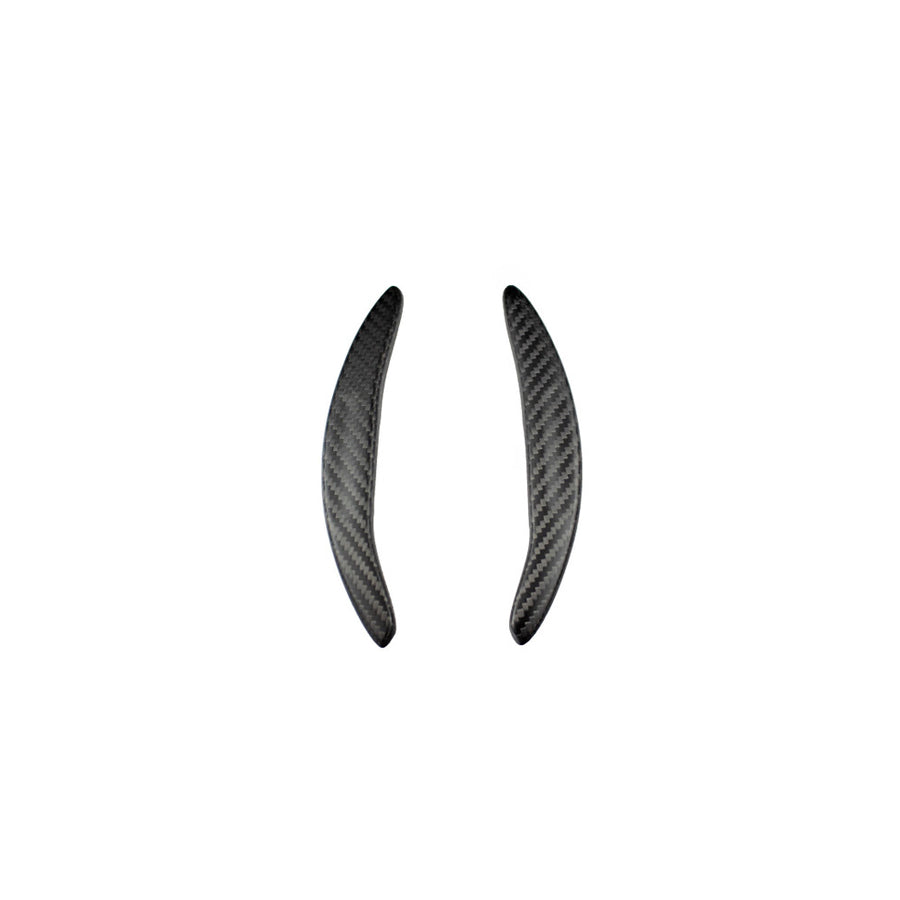 Carbon Fiber Gloss GT Style Extended Shifter Paddles  - McLaren 570S/570GT/540C  | Supercar Parts UK