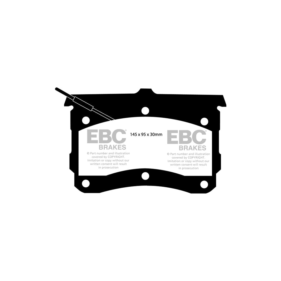 EBC DP132 Citroen Maserati Ultimax Front/Rear Brake Pads - Citroen Caliper 2 | ML Performance UK Car Parts