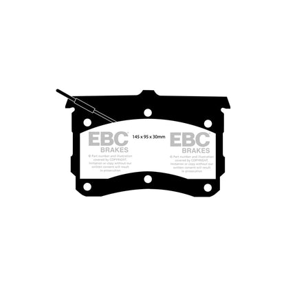 EBC DP132 Citroen Maserati Ultimax Front/Rear Brake Pads - Citroen Caliper 2 | ML Performance UK Car Parts