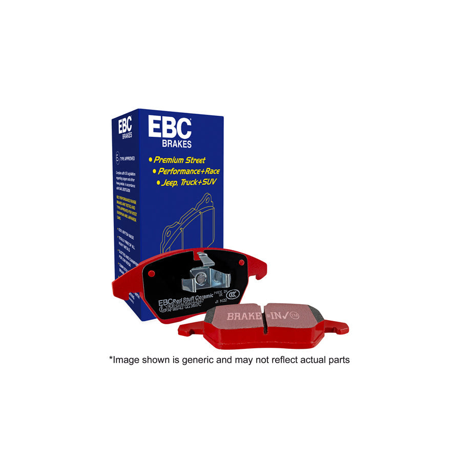 EBC DP3870C BMW Maserati E31 Redstuff Front Brake Pads - ATE Caliper 1 | ML Performance UK Car Parts