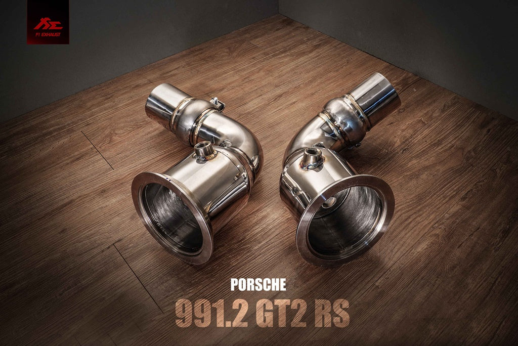 FI Exhaust PH-GT2-NCAT + PH-GT2-CBV Catless Downpipe + Valvetronic Muffler | Supercar Parts UK Car Parts