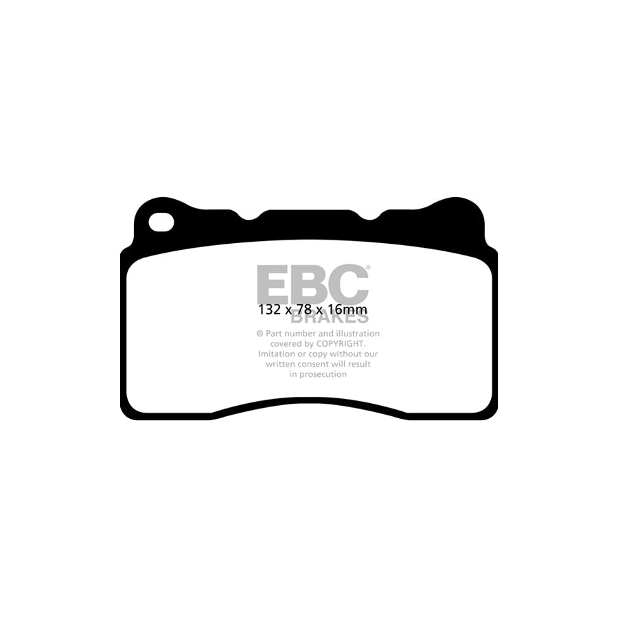 EBC DP52093NDX Cadillac Chevrolet Opel Saab Bluestuff NDX Front Brake Pads  - TRW Caliper 2 | ML Performance UK Car Parts
