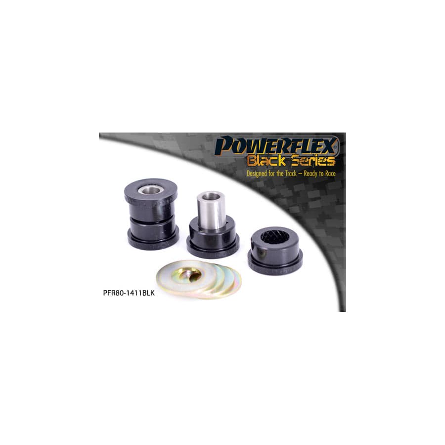 Powerflex PFR80-1411BLK Vauxhall - Opel Holden Chevrolet Buick Rear Panhard Rod Outer Bush (Inc. Zafira C, Cascada, Astra, Cruze) | Supercar Parts UKCar Parts
