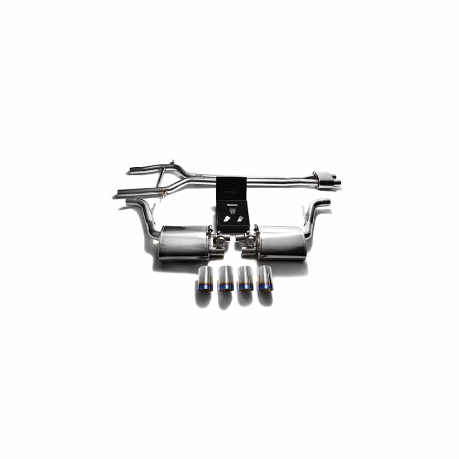 Armytrix P70N1-QS11B Valvetronic Exhaust System Porsche 970 Panamera | S | GTS 3.6/4.8L 2010-2013 with Quad Blue Coated 3.5" | Supercar Parts UK UK Car Parts