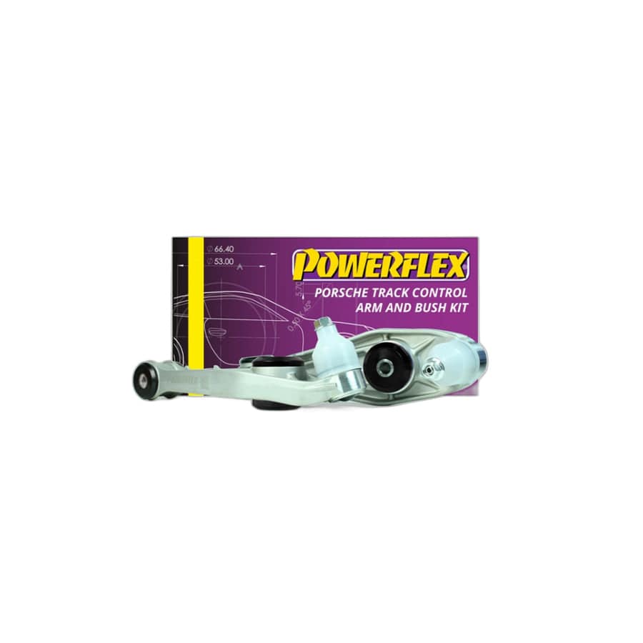Powerflex PF57K-1002BLK Porsche Track Control Arm & Bush Kit (Inc. 982, 987 Boxster, 987C Cayman) | Supercar Parts UKCar Parts