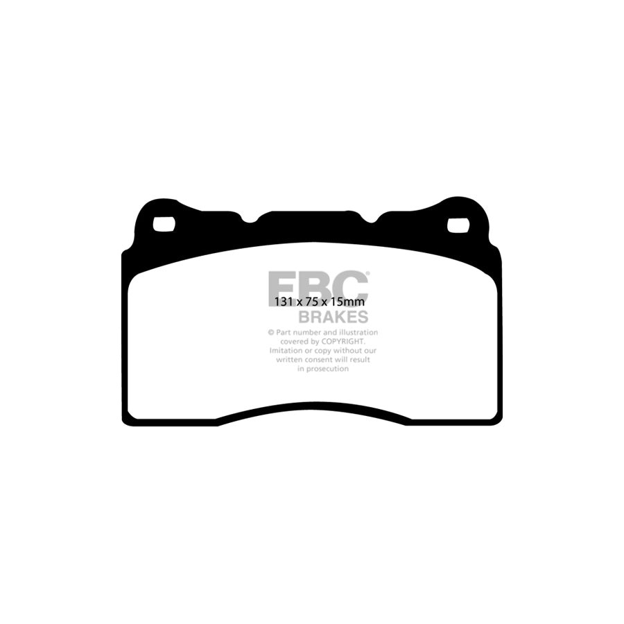 EBC DP81210RP1 Cadillac Chevrolet Ford Honda RP-1 Full Race Front/Rear Brake Pads - Girling/TRW/Brembo/ATE/Mando Caliper 2 | ML Performance UK Car Parts