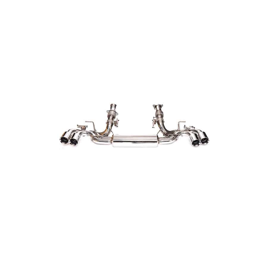 Armytrix CZ6C8-QS38C Valvetronic Exhaust System Chevrolet Corvette C8 Stingray 2020+ with  Quad Chrome 4" | Supercar Parts UK UK Car Parts