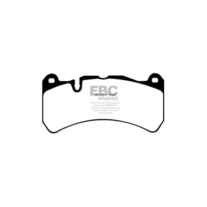 EBC DP81591RP1 Ford Maserati Mercedes-Benz Subaru RP-1 Full Race Front Brake Pads - Brembo/ATE Caliper 2 | ML Performance UK Car Parts