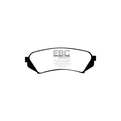 EBC PDKR870 Toyota Landcruiser Ultimax Rear Brake Pad & Plain Disc Kit 2 | ML Performance UK Car Parts