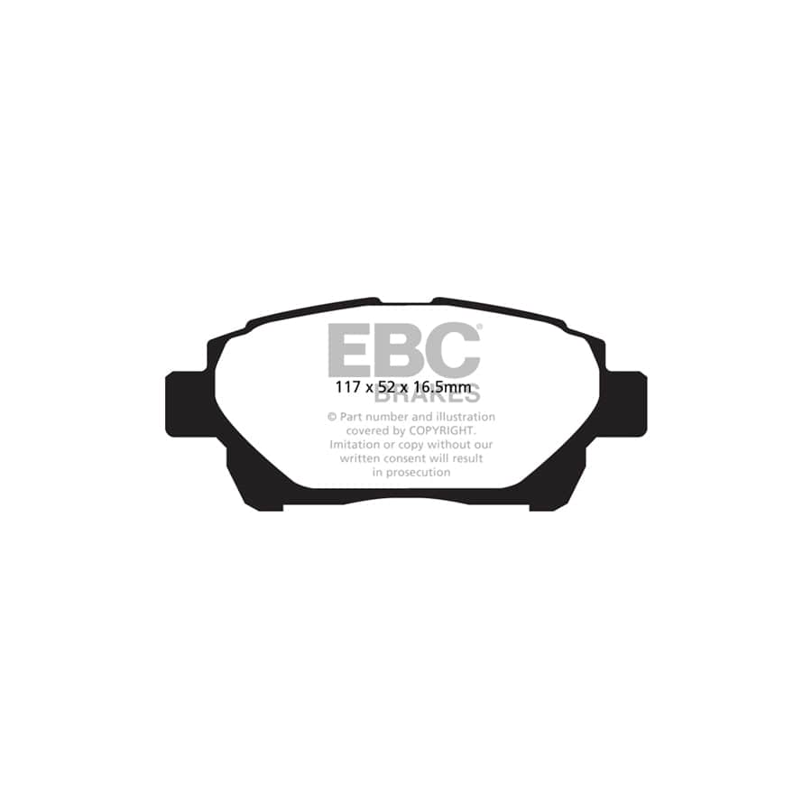 EBC PD40K1855 Aston Martin Toyota Ultimax Pad & Plain Disc Kit - Akebono Caliper (Inc. Cygnet & iQ) 2 | ML Performance UK Car Parts