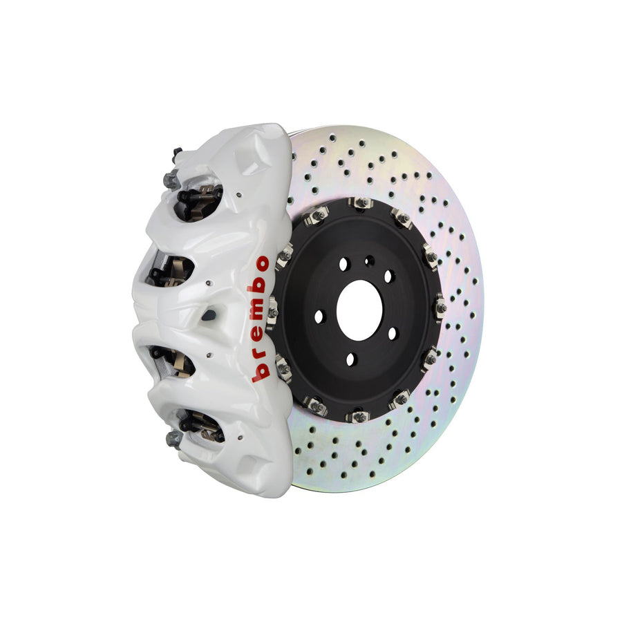 Brembo 1T1.9029A Chevrolet Corvette Front GT 6-Pistons Drilled 2-piece Big Brake Kit 380x34mm