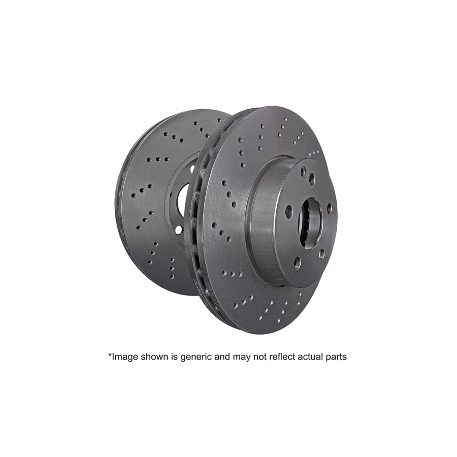 EBC D7268D Cadillac Chevrolet Standard Discs/Drums Front (Inc. XLR-V & Corvette C6) 1 | ML Performance UK Car Parts