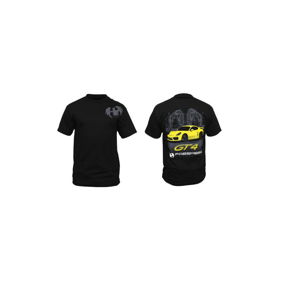 Fabspeed Motorsport T-Shirt - Porsche Cayman GT4 | Supercar Parts UK