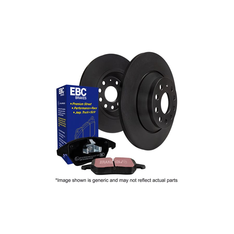 EBC PD40K1540 Phantom Rover Ultimax Pad & Plain Disc Kit - Girling/TRW Caliper (Inc. Vortex GTR & 800) 1 | ML Performance UK Car Parts