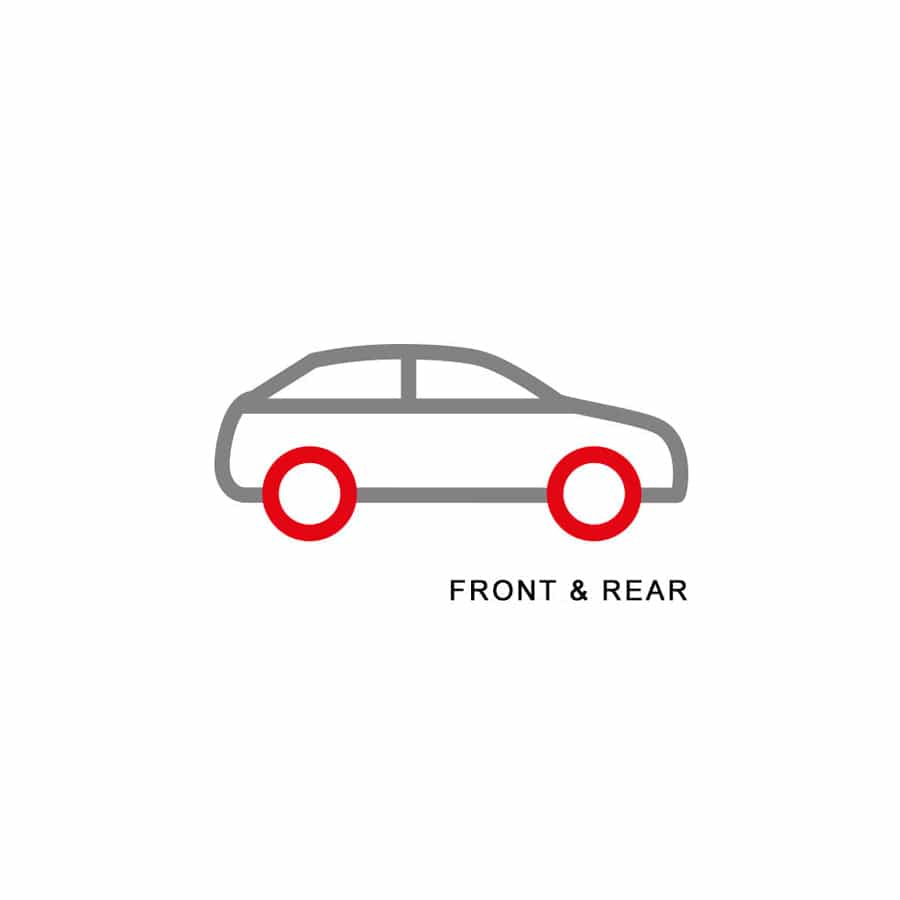 EBC PD40K1554 Porsche 944 Ultimax Pad & Plain Disc Kit - Brembo Caliper 5 | ML Performance UK Car Parts