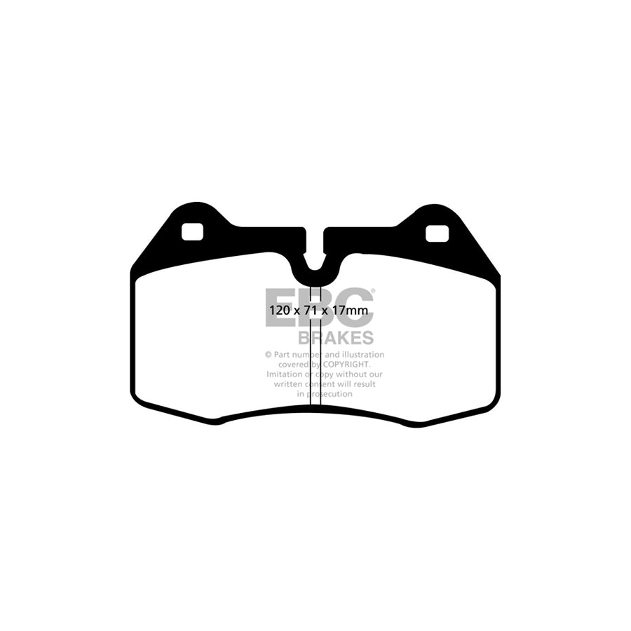 EBC PD04KF027 Nissan Skyline Bluestuff Front Brake Pad & Plain Disc Kit - Brembo Caliper 2 | ML Performance UK Car Parts