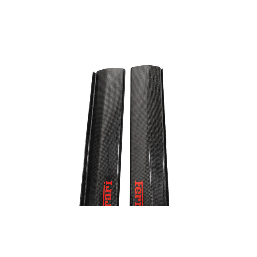 Carbon Fiber OEM Door Sills w/ Red Script - Ferrari 360 | Supercar Parts UK