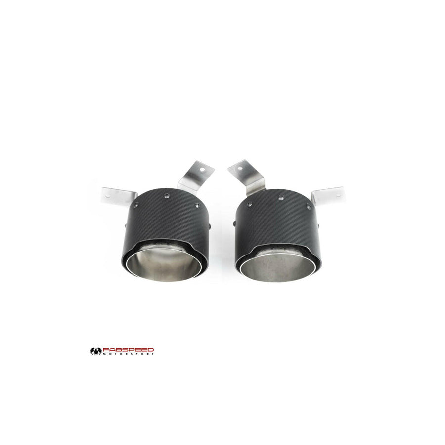 Fabspeed Ferrari F8 Tributo Carbon Fiber Exhaust Tips (2020+) | Supercar Parts UK