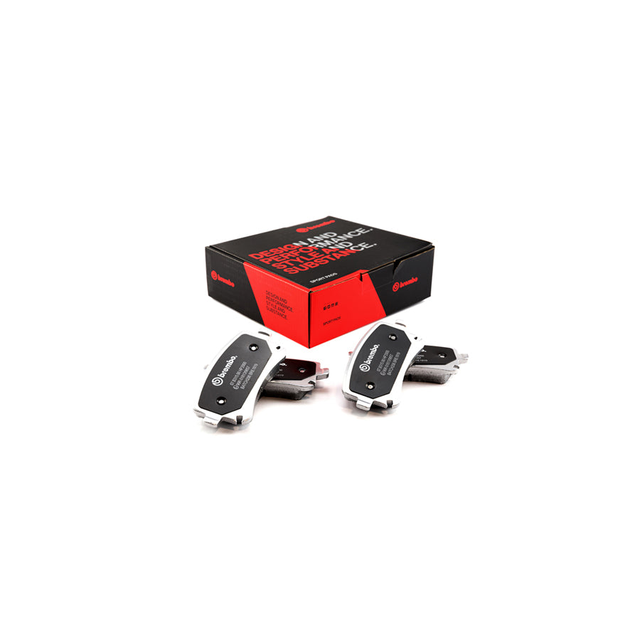 Brembo 07.B315.00 Audi Bentley VW Rear HP2 High Performance Brake Pad Set (Inc. A4, Continental, Phaeton, Transporter) | Supercar Parts UK Car Parts