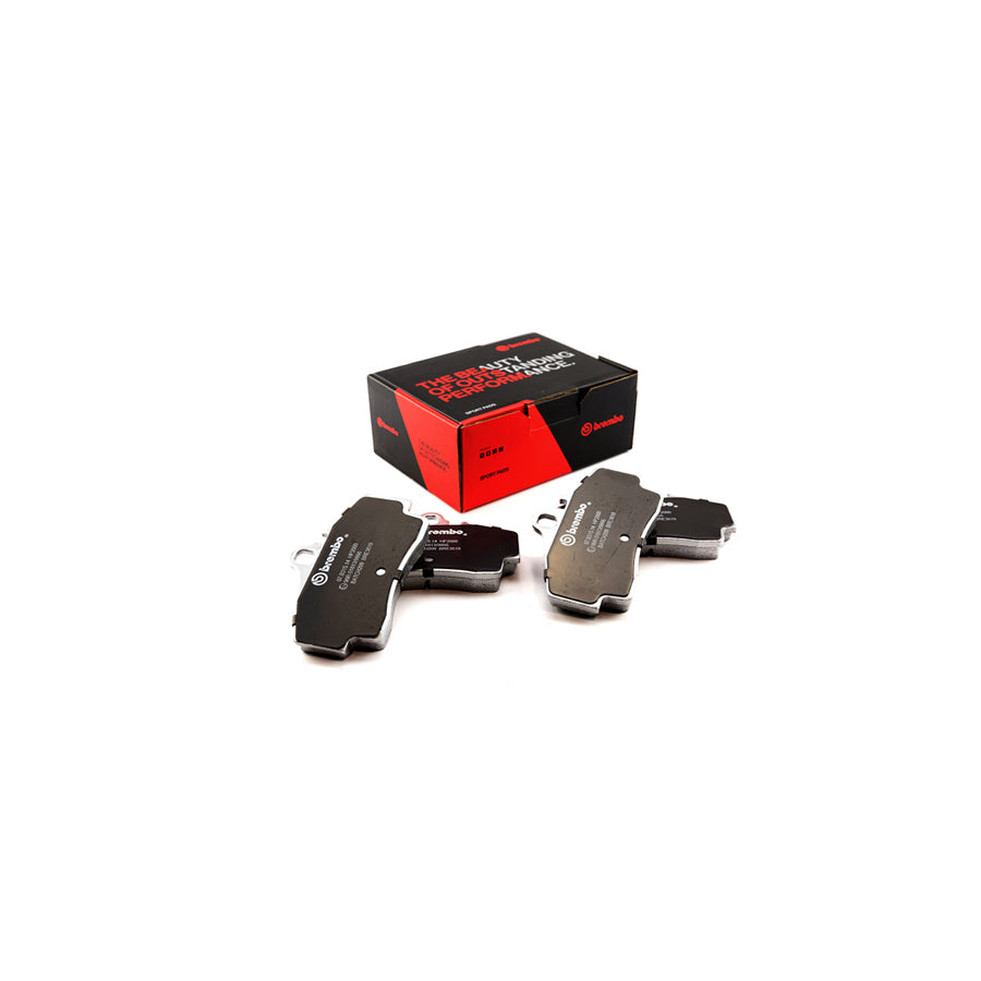 Brembo 07.B315.14 Porsche Rear HP2 High Performance Brake Pad Set (Inc. 911, Boxster, Cayman) | Supercar Parts UK Car Parts