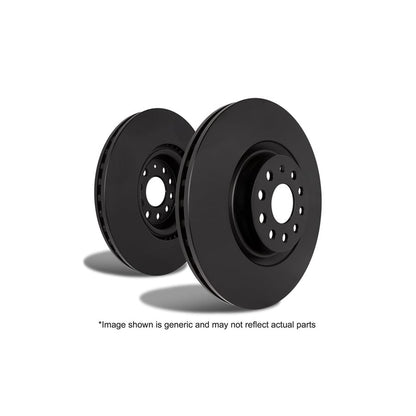 EBC PD02KR307 Nissan Skyline Redstuff Rear Brake Pad & Plain Disc Kit - Brembo Caliper 3 | ML Performance UK Car Parts