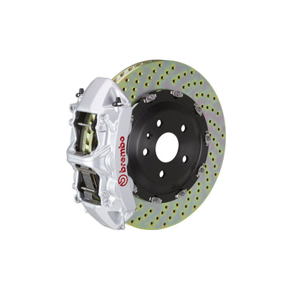 Brembo 1N1.8501A Cadillac Chevrolet Front GT 6-Pistons Drilled 2-piece Big Brake Kit 365x34mm (Inc. XLR, Corvette)