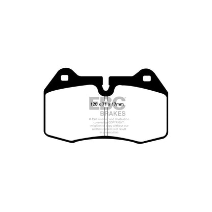 EBC DP51032NDX BMW Lamborghini Maserati Nissan Bluestuff NDX Front Brake Pads  - ATE/Brembo Caliper 2 | ML Performance UK Car Parts