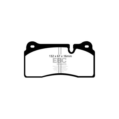 EBC PLK1572 Lamborghini Murcielago Yellowstuff Pads and Brake Line Performance Pack - Brembo Caliper 2 | ML Performance UK Car Parts