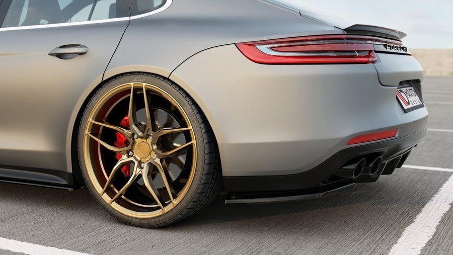 Maxton Design Porsche Panamera Turbo 971 Rear Side Splitters
