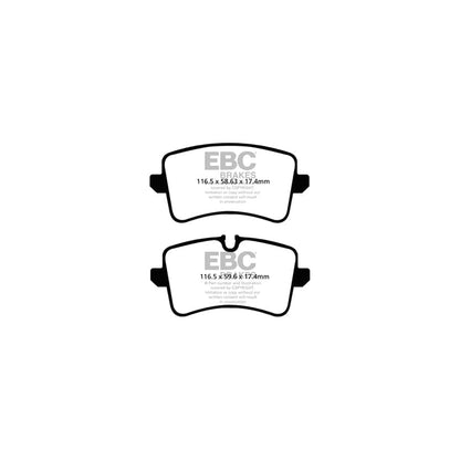 EBC PD40K2382 Audi Porsche Ultimax Pad & Plain Disc Kit - TRW Caliper 3 | ML Performance UK Car Parts