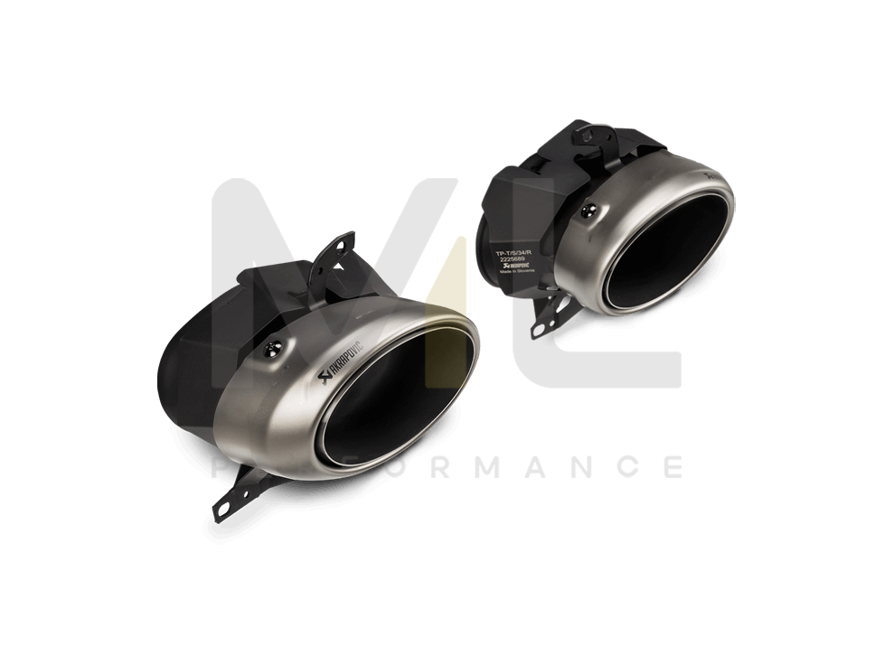 AkrapovicPorsche 992 911 Titanium Tail Pipe Set (Turbo & Turbo S)