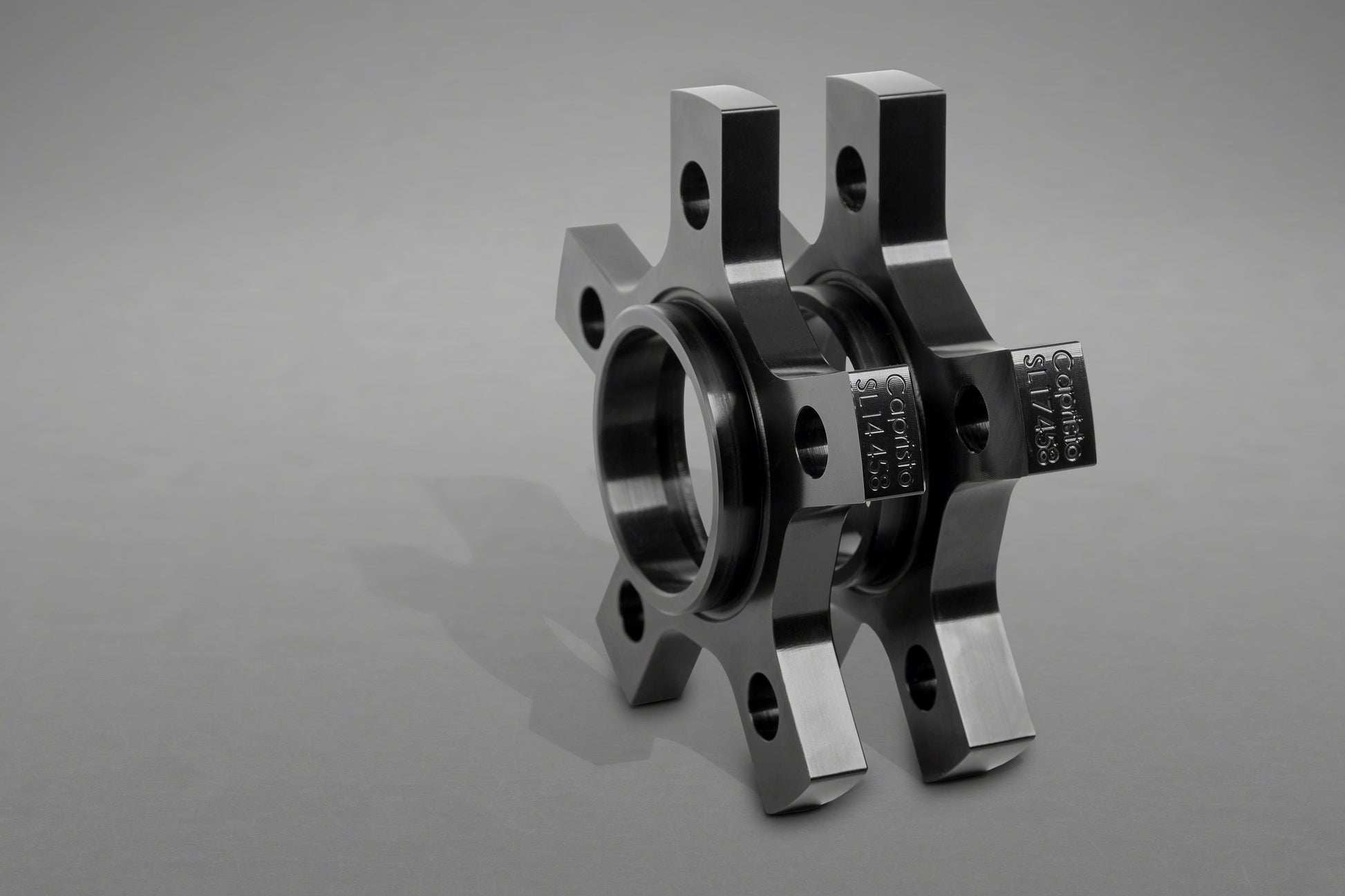 Capristo 01FE00403007 Ferrari 458 Wheel Spacers 14mm Front / 17mm Rear (Star Shape) with Titanium Wheel Bolts 