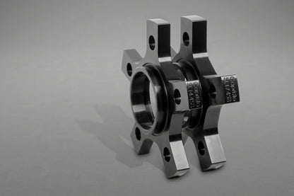 Capristo 01FE00403007 Ferrari 458 Wheel Spacers 14mm Front / 17mm Rear (Star Shape) with Titanium Wheel Bolts 