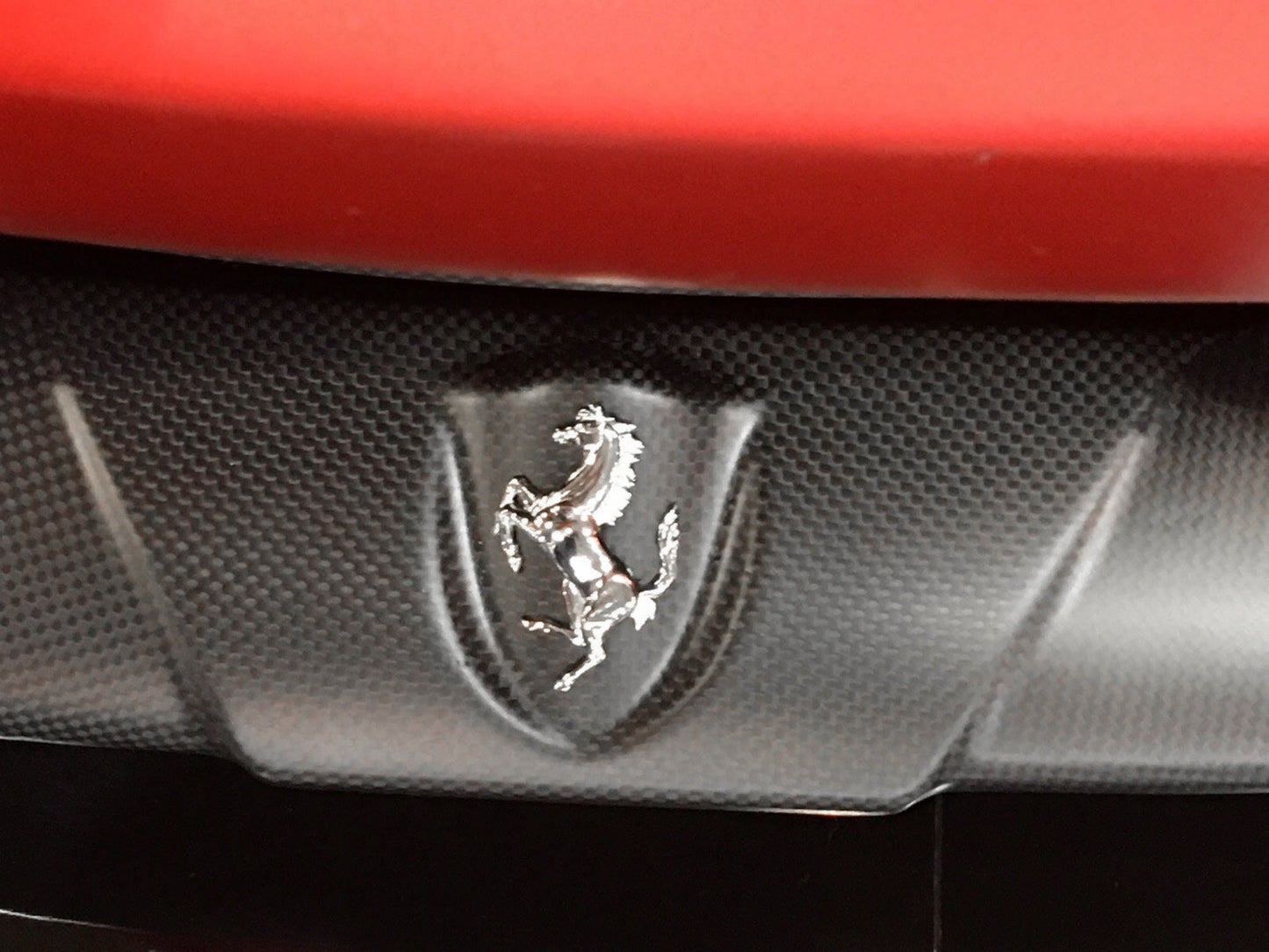 Capristo 03FE08710007LG Ferrari 488 Carbon Front Spoiler 