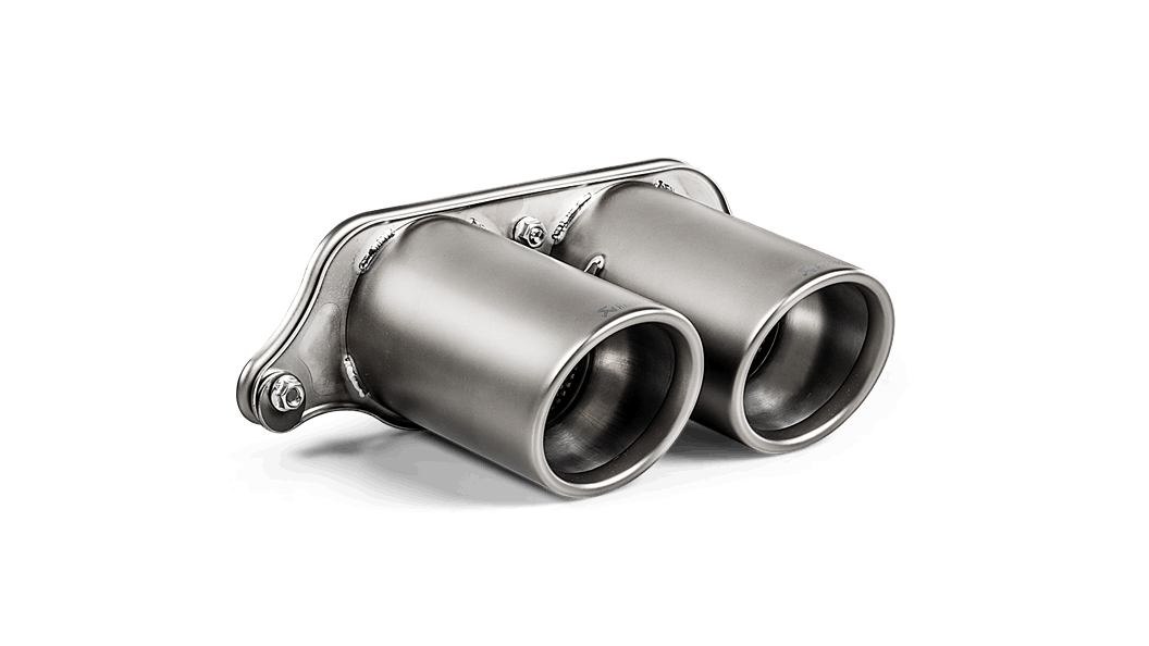 AkrapovicPorsche 991.2 911 Titanium Tail Pipe Set ECE Approved (GT3, GT3 RS & Speedster) - Supercar Parts UK