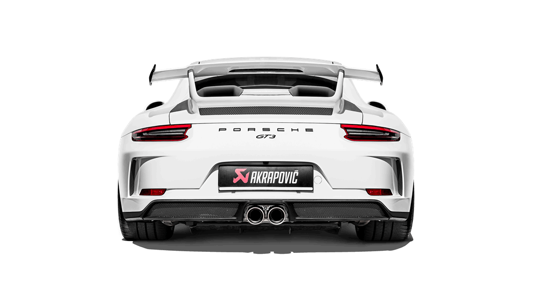 Akrapovic Porsche 991.2 Titanium Slip-On Line (GT3 & GT3 RS) - Supercar Parts UK