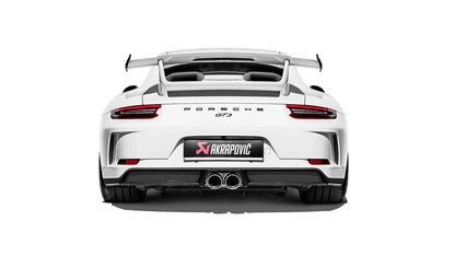 Akrapovic Porsche 991.2 Titanium Slip-On Line (GT3 & GT3 RS) - Supercar Parts UK