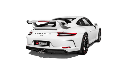 Akrapovic Porsche 991.2 Titanium Slip-On Line (GT3 & GT3 RS) - Supercar Parts UK