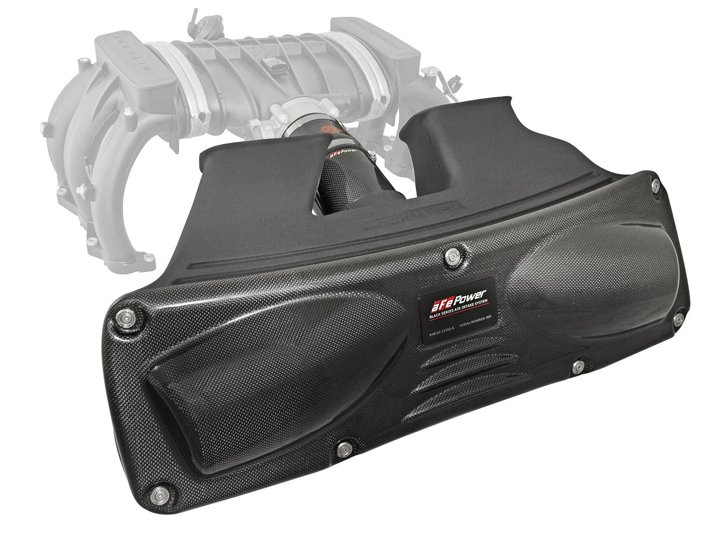 aFe Porsche Black Series Cold Air Intake System (911 Carrera 4/4S/S H6) ML Performance UK