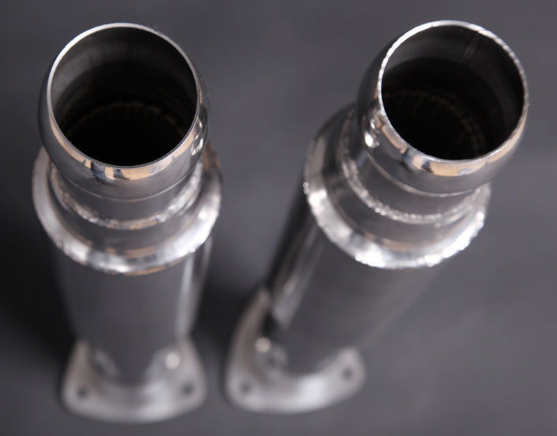 Capristo 02AM01803003 Aston Martin V12 Secondary Cat Delete Pipes 