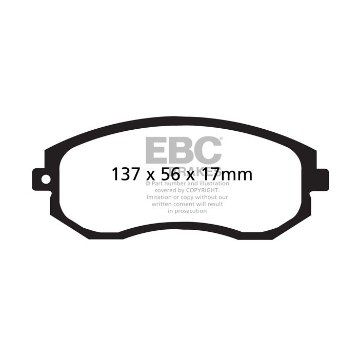 EBC DP31884C Redstuff Brake Pads Front