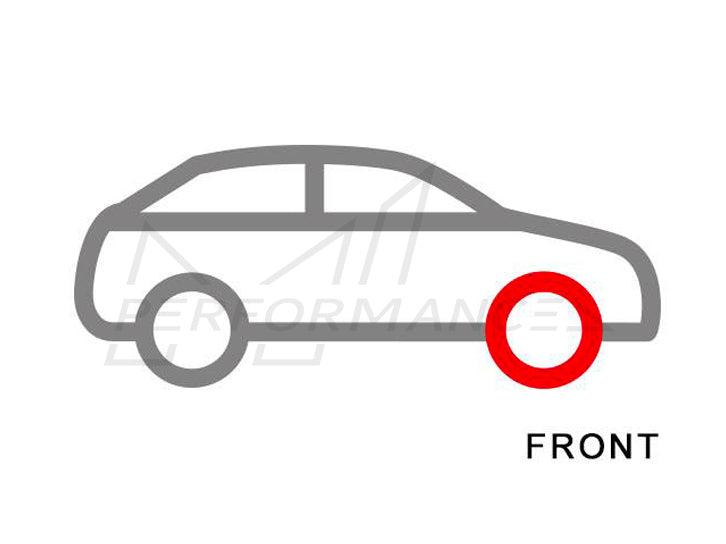 EBC Audi Porsche Volkswagen Premium OE Replacement Front Discs - Brembo Caliper (4L Q7, E1 Cayenne & Touareg) | ML Performance UK