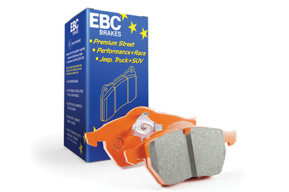 EBC BMW Lamborghini Maserati Nissan Orangestuff Race Front Brake Pads - Brembo Caliper (Inc. E38 725i, Diablo, AM336 Ghibli & R32 Skyline GTR) | ML Performance UK