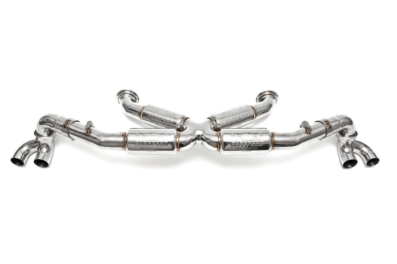 Fabspeed Audi R8 V10 Supersport X-Pipe Exhaust System (2009 - 2015) - Supercar Parts UK