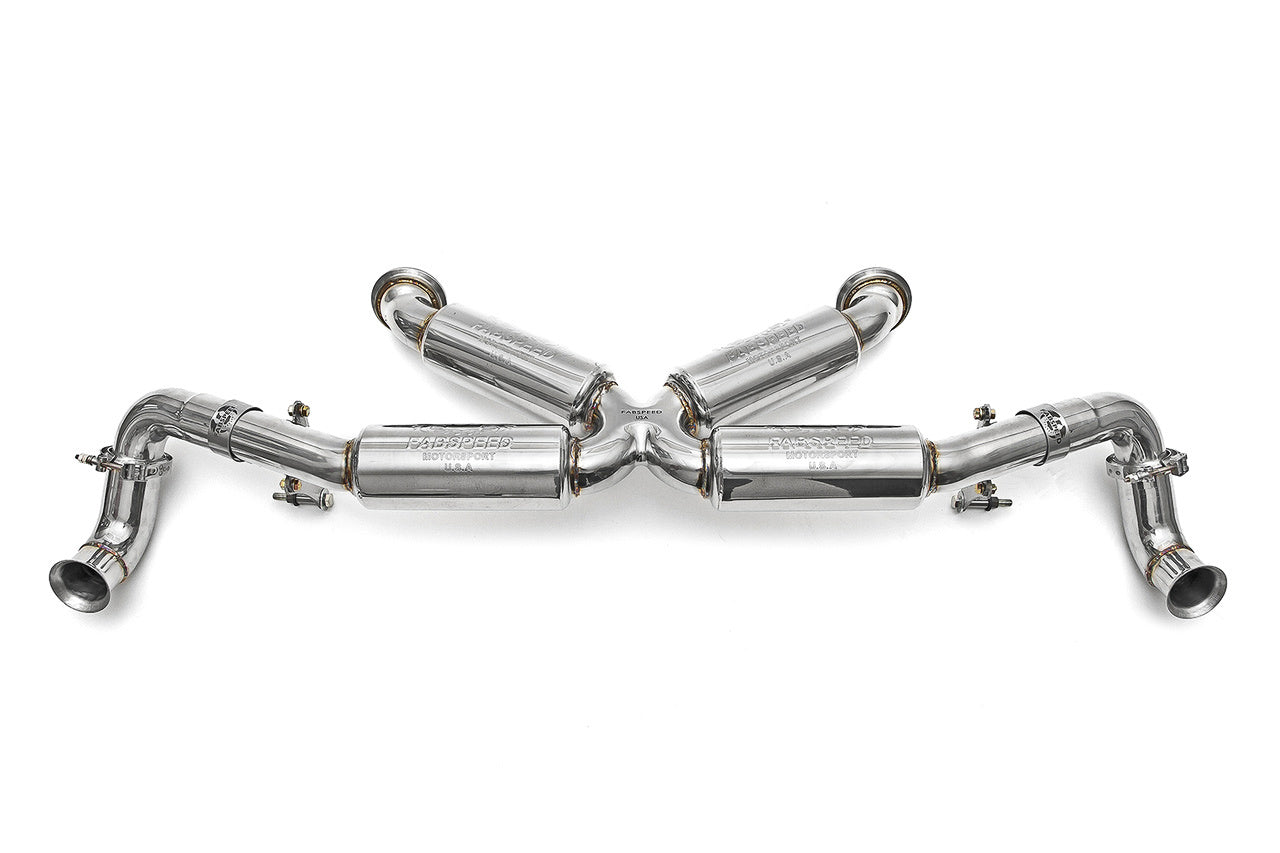 Fabspeed Audi R8 V10 Supersport X-Pipe Exhaust System (2009 - 2015) - Supercar Parts UK