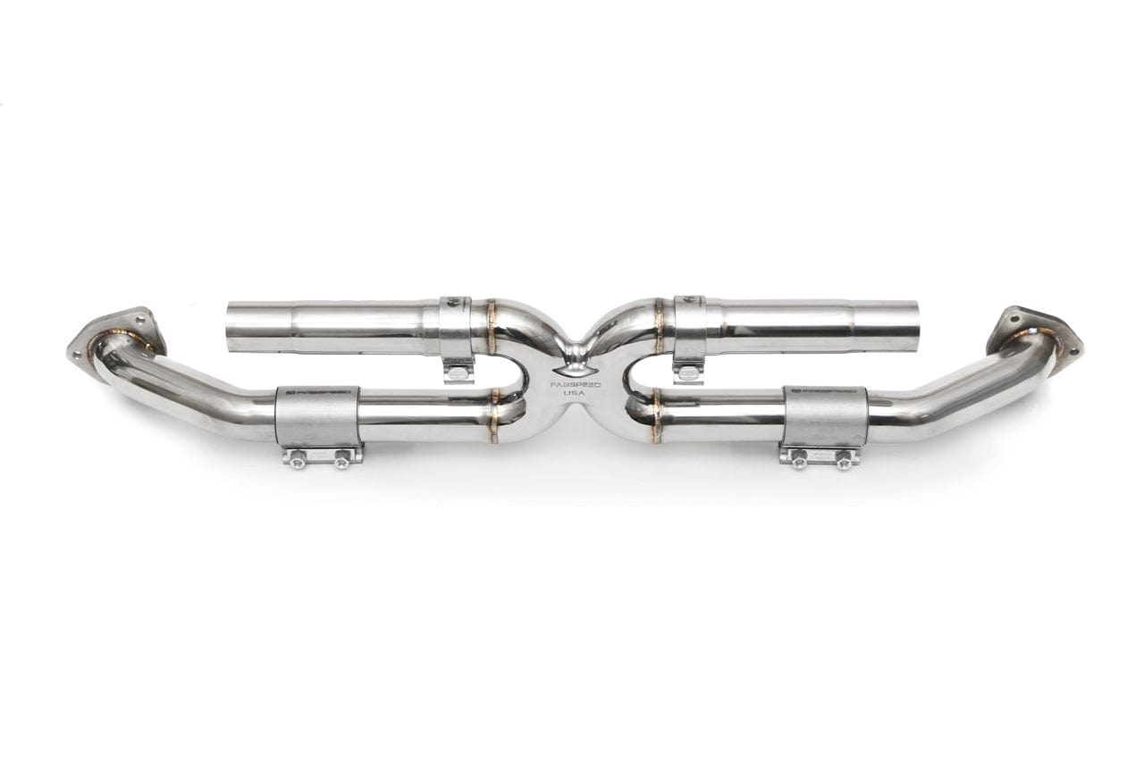 Fabspeed Porsche 991 Carrera Center Muffler Bypass X-Pipe - ML Performance