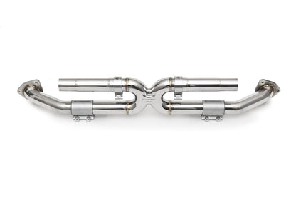 Fabspeed Porsche 991 Carrera Center Muffler Bypass X-Pipe - ML Performance