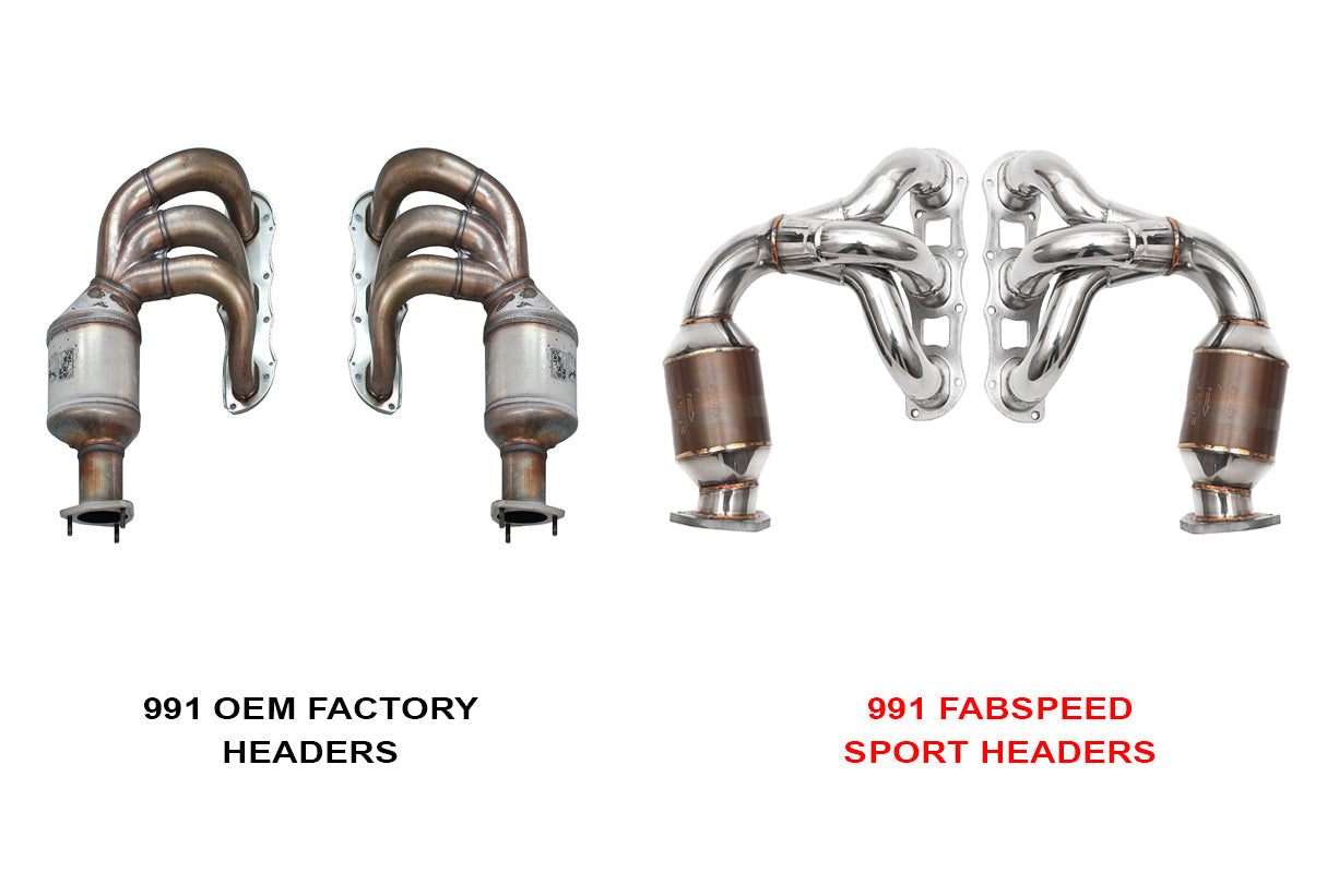 Fabspeed Porsche 991 Carrera Sport Headers - ML Performance